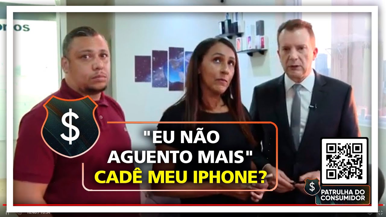 "EU NÃO AGUENTO MAIS" - CADÊ MEU IPHONE?