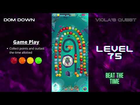 Viola's Quest 🟣🟠🔴 / Level 75 / Dom Down