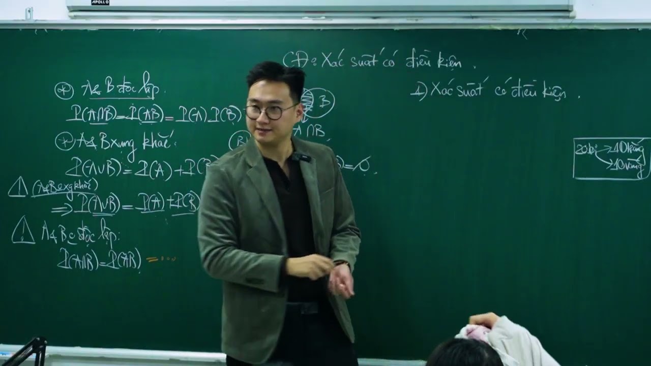 XÁC SUẤT CÓ ĐIỀU KIỆN BUỔI 1