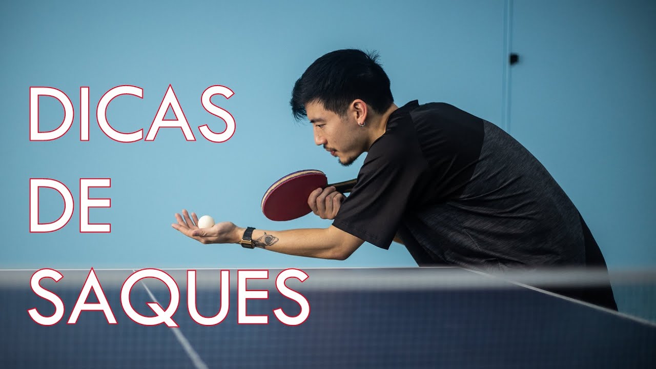 COMO MELHORAR SEU SAQUE NO TÊNIS DE MESA