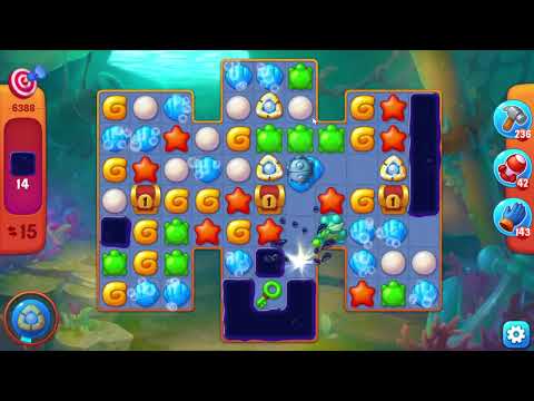 🎯 Fishdom 6388 Challenge Level - 18 moves + 💥💥🧨💣