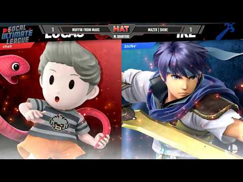 HAT 55 - Muffin from Mars (Lucas) Vs. Mazer | ShiNe (Ike) Winners Quarters - Smash Ultimate