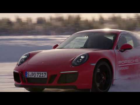 Porsche Ice Drive Experience Drifting