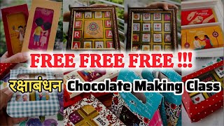 FREE FREE FREE!!! Rakshabandhan Online Chocolate Making Class