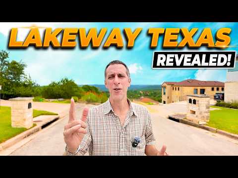 Touring the Austin Texas Hill Country Paradise - FULL Vlog Tour of Lakeway Texas!