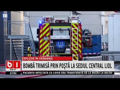 GERMANIA - BOMBA TRIMISA PRIN POSTA LA SEDIUL CENTRAL LIDL_Stiri b1_18 februarie 2021
