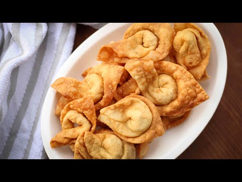 অনথন বানানোর পারফেক্ট রেসিপি | Fried Wonton | Crispy Wonton | Perfect Wonton Recipe
