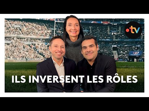 Tournoi du Six Nations : les commentateurs au micro des joueurs