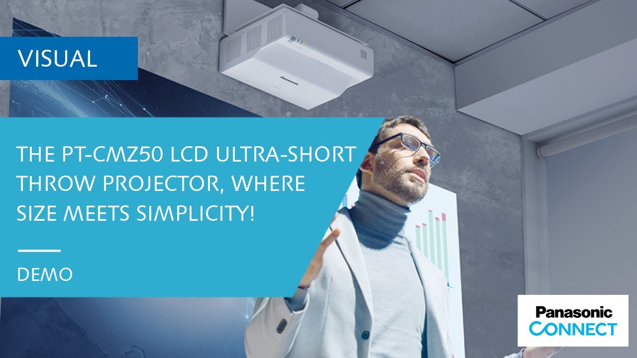 Big Pictures from Ultra-Short Distances with Minimal Shadowing with the PT CMZ50 Laser Projector