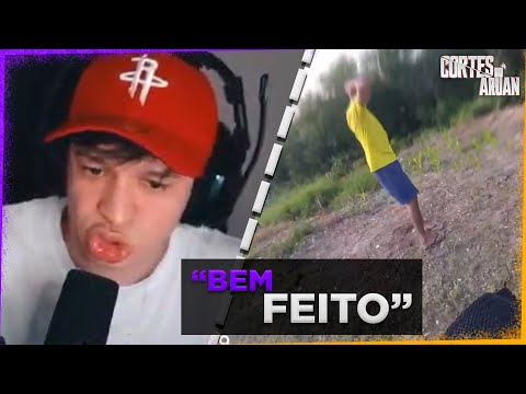 ARUAN REAGE A ENQUADROS DE MOTO (XRACING) PARTE 7 - Cortes do Aruan