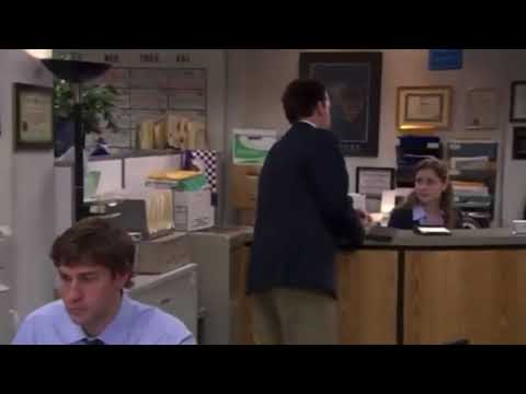 Andy Bernard hits on Pam Beesly