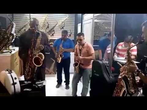 James Carter in Brazil and Max Evangelista EXPOMUSIC 2015 - SaxWell
