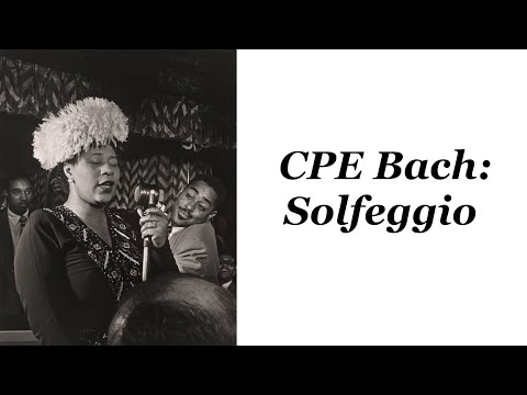 Subject - Solfeggettio, C.P.E.Bach