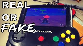 Portable N64 from Hyperkin - Real or FAKE?