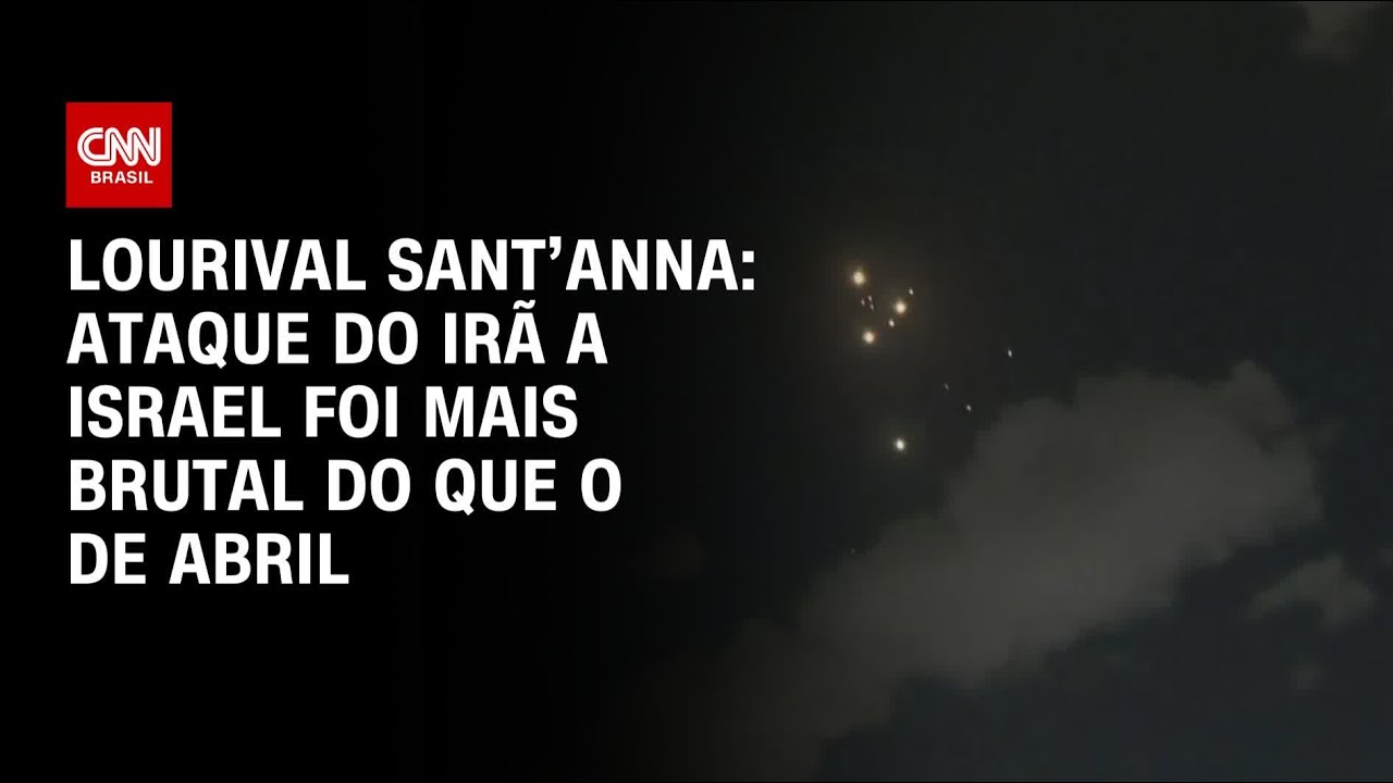 Lourival Sant’Anna: Ataque do Irã a Israel foi mais brutal do que o de abril | CNN PRIME TIME
