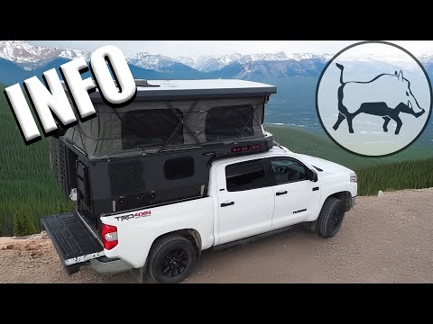 So funktioniert's - Niji Popup Slide-in Truck Camper Standardausstattung & Tarifinformationen