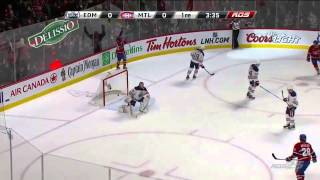 Montreal Canadiens Christian Thomas first NHL Goal