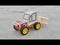 How To Make Matchbox JCB Tractor With Cultivator At Home Diy