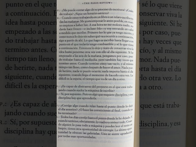 Vídeo relacionado con A propósito de la escritura (Elba)