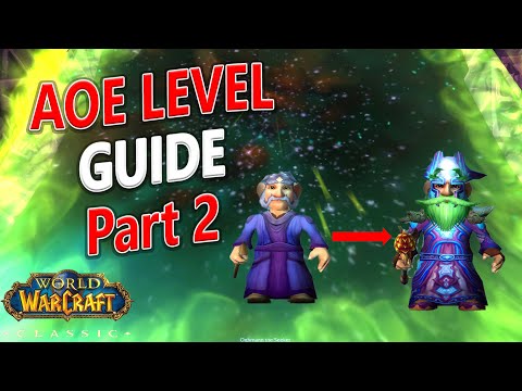 WoW Classic - How to AOE Level a Mage FAST! 14-22