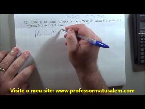 MF -  Juros Compostos -  exercícios propostos 1 e 2