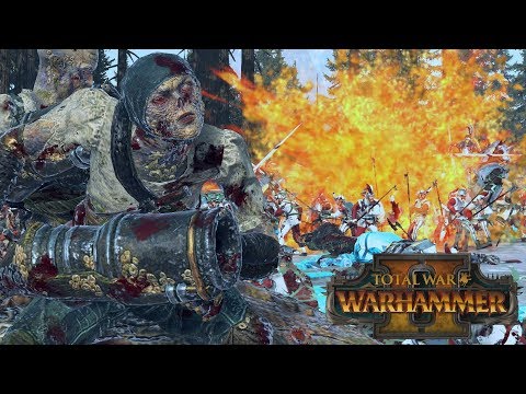 POWDER WET - Vampire Coast vs Empire // Total War: Warhammer II Online Battle