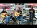 Mike Shipley ,Michael Mason Bromley and Critter at the NashvilleEar.com Songwriter stage show
