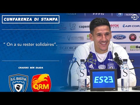 J17 | Bastia 2-1 Quevilly : Conf. d’après-match de C. Ben Saada