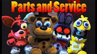 FNAF Plush - Parts And Service