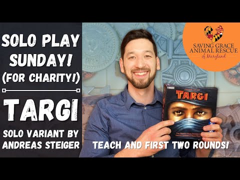 Solo Play Sunday: Targi! (Teach and First Two Rounds)