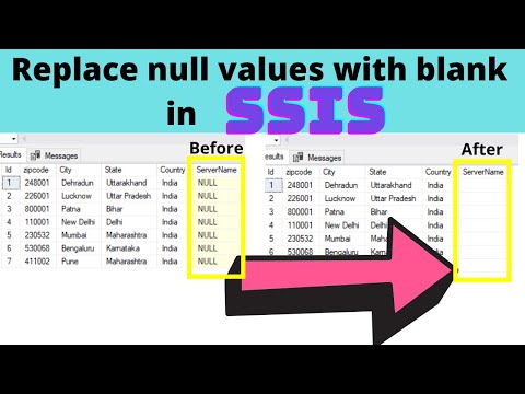 121 Replace null values with blank in SSIS