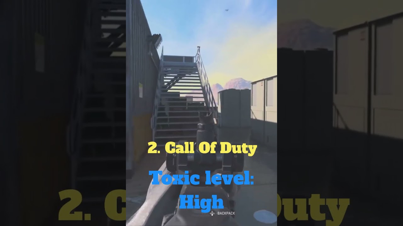 TOP 5 MOST TOXIC GAMING COMMUNITIES!🎮#top5 #fortnite #overwatch #csgo #cod #leagueoflegends