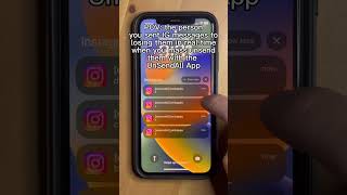 POV: the person you sent Instagram messages to losing your message notifications in real time!