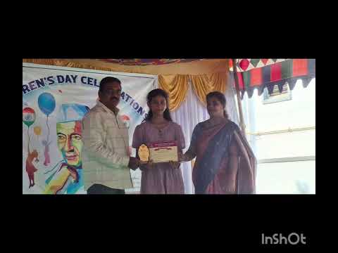 Children's day celebration at Gowtham Model school Tanuku 