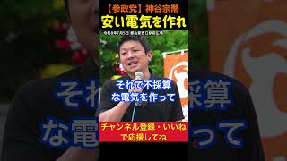 【電気代なぜ高い？】環境破壊、再エネ賦課金の再生可能エネルギー？｜神谷宗幣#参政党