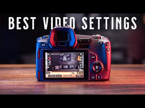 The Best VIDEO Settings For Your Canon EOS R Camera!