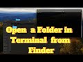 How to Open a Terminal Window in Finder