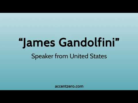 Pronounce "James Gandolfini" - South Korean accent vs. native U.S.