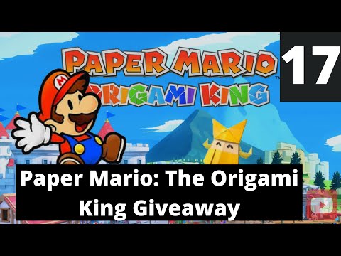 Giveaway! Paper Mario: The Origami King Walkthrough Gameplay #17