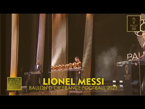 BALLON D'OR 2023 - LIONEL MESSI WIN BALLON D'OR 2023