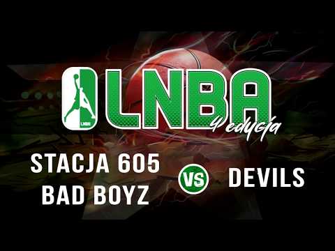Highlights | 🏀 LNBA 4 Edycja 🏀 | Stacja 605 Bad Boyz vs Devils | Konferencja B