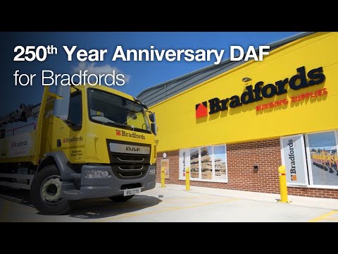 250th Year anniversary DAF for Bradfords
