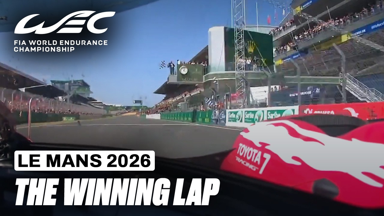 Onboard with the Le Mans Winner on the Final Lap | 24 Hours of Le Mans 2026 | FIA WEC