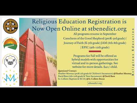 St. Benedict Catholic Church LIVE stream - 9am Mass