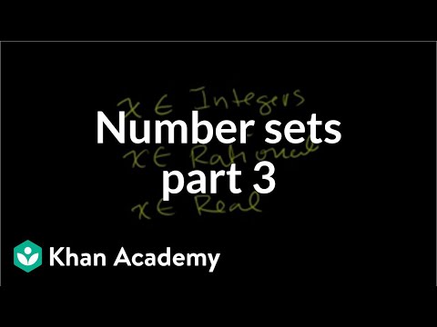 Number Sets 3