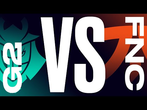 G2 vs. FNC - Week 1 Day 3 | LEC Summer | G2 Esports vs. Fnatic (2023)