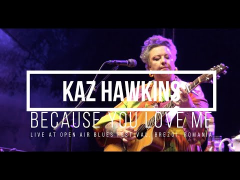 🎵 Kaz Hawkins performing live in Romania - Because You Love Me
