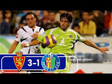Resumen Real Zaragoza 3-1 Getafe CF LaLiga 2006/07