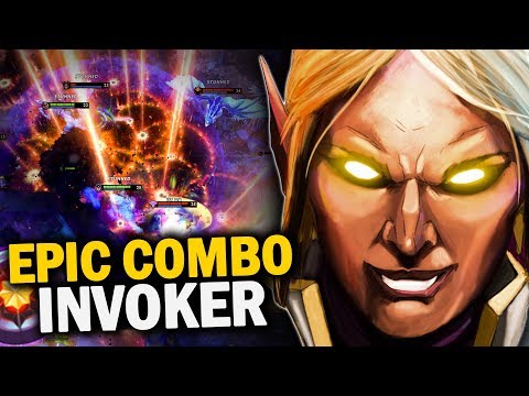 ANOTHER INVOKER GAMEPLAY BY lortNoc INTENSE COMBO CATACLYSM + CHRONOPHERE | Dota 2 Invoker