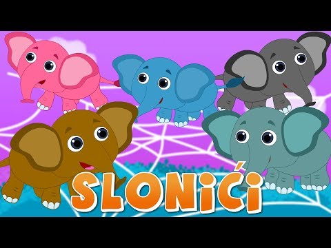 Pjesma o slonićima - Dječja pjesmica